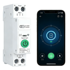 Medidor De Energia Wifi, 63a Interruptor Automatico Tuya Smart