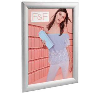 Marco Para Cuadro Foto Póster Publicitario Metal Tamaño A0 Blanco